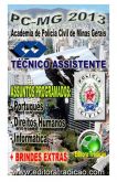 APOSTILA TÉCNICO ASSISTENTE PC MG 2013 PDF